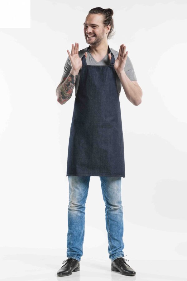 סינר צאוור מהקולקציה הכחולה מעוצב במיחד