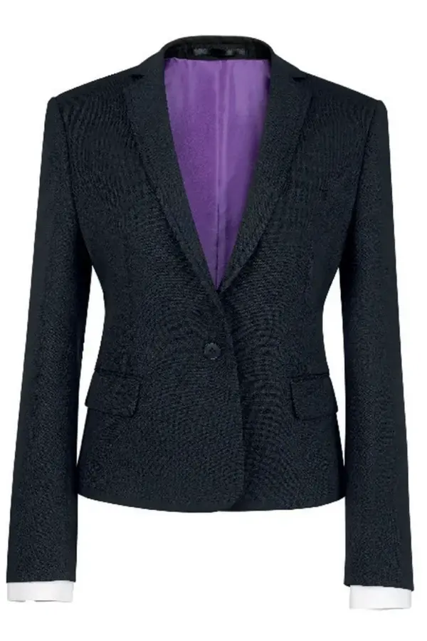 ז'קט חליפה לאישה SATURN – גזרה מחויטת