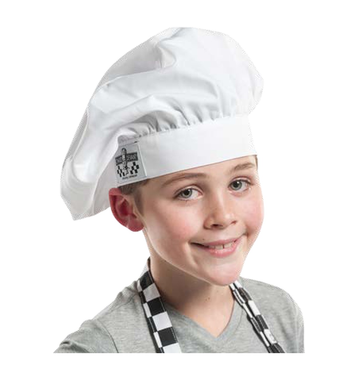 כובע שף לילדים JUNIOR לבן