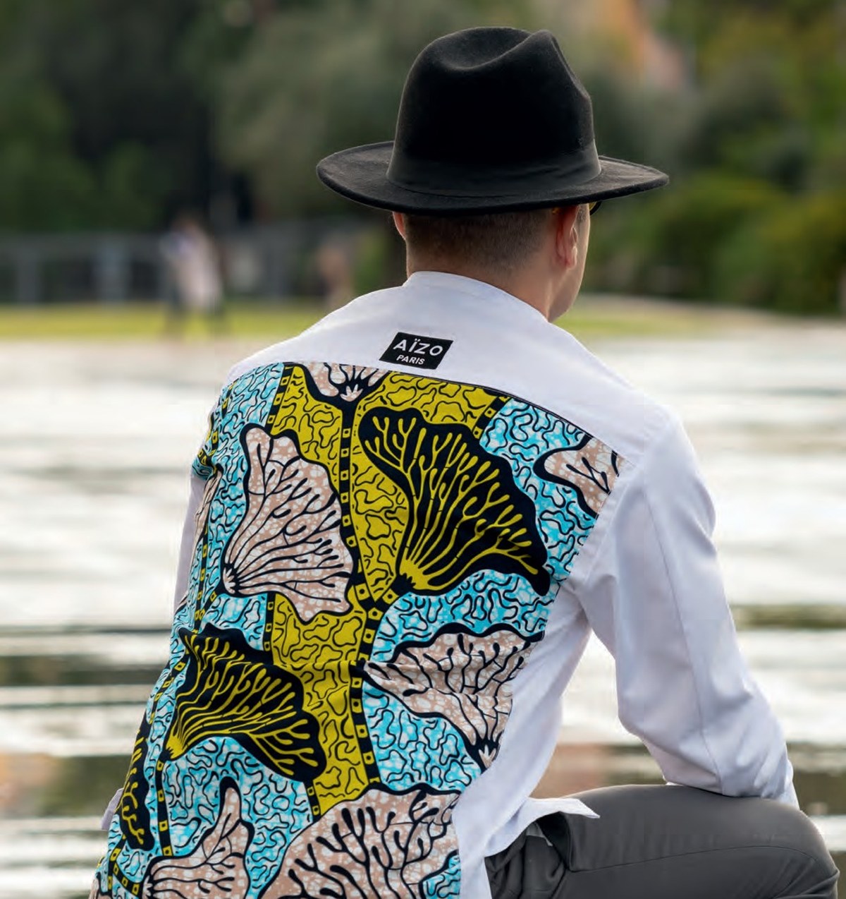 ג'קט שף MANTOVA COOK ART עם גב מעוצב